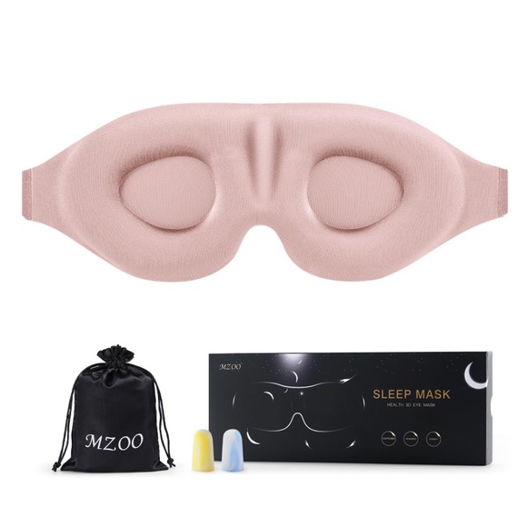 Accessories - MZOO Pink Sleep Mask
